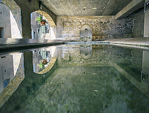 Gréolières - Le lavoir - Agrandir l'image (fenêtre modale)