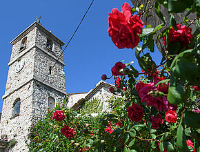 Bezaudun-les-Alpes - L'église - Agrandir l'image (fenêtre modale)