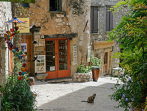 Tourrette-sur-Loup - Ruelle - Agrandir l'image (fenêtre modale)